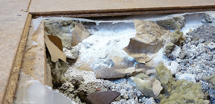 Geschossdecke fehler Dampfsperre