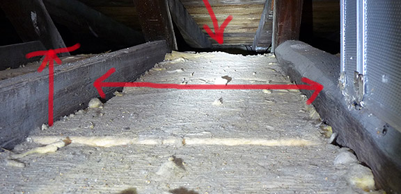 Dämmpflicht von oberster Geschossdecke und Bodentreppe  Maß-Bodentreppe  und nachträgliche Dämmung des Dachbodens